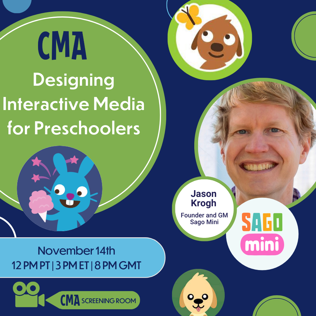 Designing Interactive Media for Preschoolers with Sago Mini - Children's  Media Association